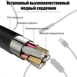 Промышленный эндоскоп с Full HD 1920 1080, 5-метровым кабелем и 8 LED автофокус 3 10 см, 3 часа работы!