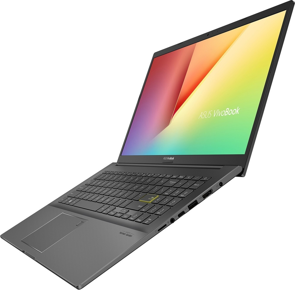 Ноутбук ASUS VivoBook S15 M513UA-BQ319T AMD Ryzen 5 5500U/16Gb/1Tb SSD Nvme/15.6; IPS FHD AG (1920x1080) WiFi/BT/Windows 10 Home/Indie Black/Aluminum cover