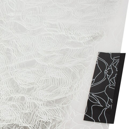 ЛИСТ РОЗЫ 58*58/20шт БЕЛЫЕ