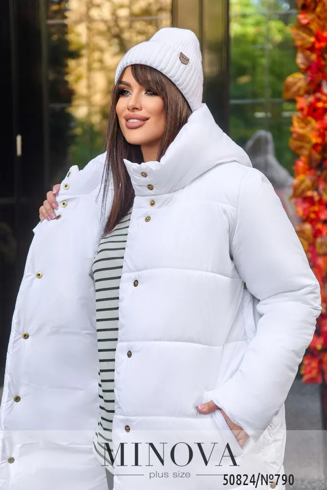 Куртка 790-белый Minova