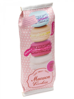 Пенал - косметичка Alingar, ПВХ, молния, 100 х 220 мм, "Макарун", розовый