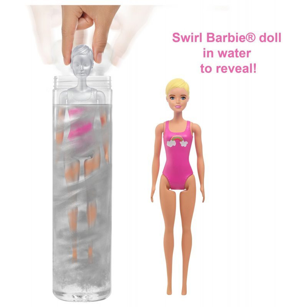 Color Reveal - пижамный набор Party Barbie Doll, Chelsea Doll, 3 животных + аксессуары GRK14