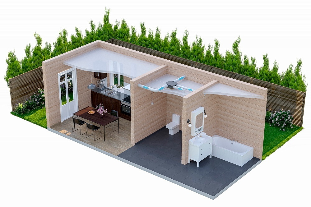 Комплект вытяжной вентиляции Norvind Country