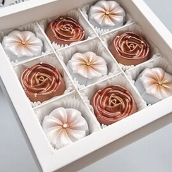 763 | Форма для шоколадных конфет "Роза" (275*175мм)