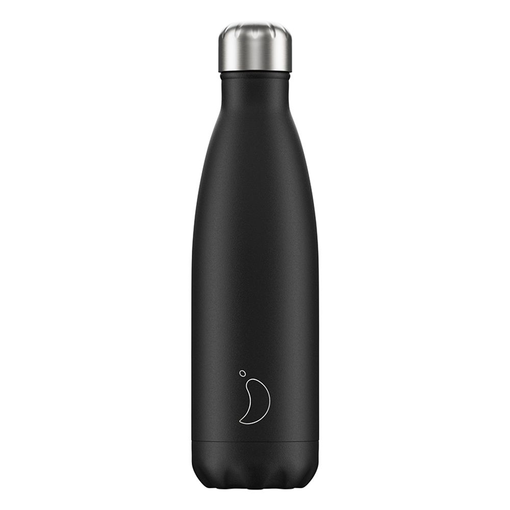 Chilly&#39;s Bottles Термос Monochrome 500 мл Black