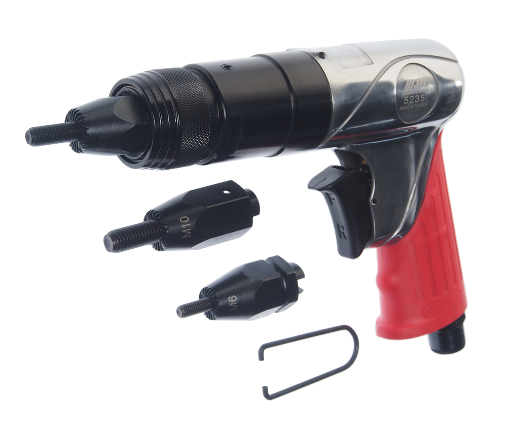 Заклепочник пневматический резьбовой (М6,М8,М10) JTC