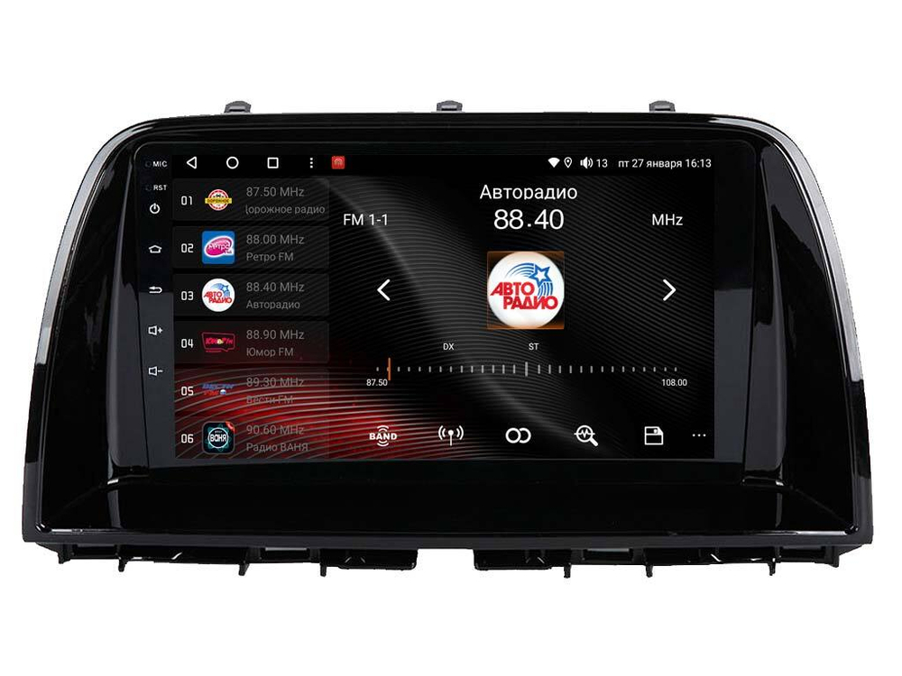 Магнитола для Mazda CX-5 2011-2017 - Vaycar VA41-2007 на Android 13, 8-ядер, 2Гб-32Гб, 4G SIM-слот