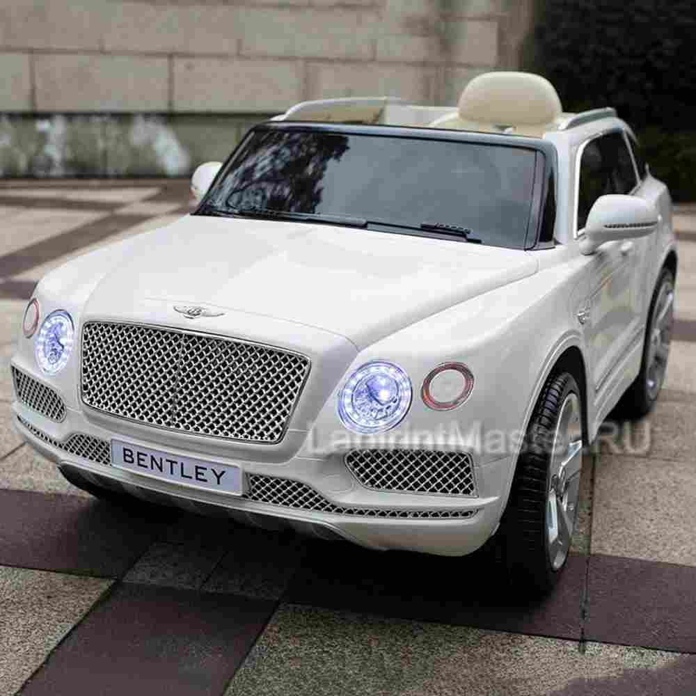 Детский электромобиль "Bentley" JJ2158 12V, белый