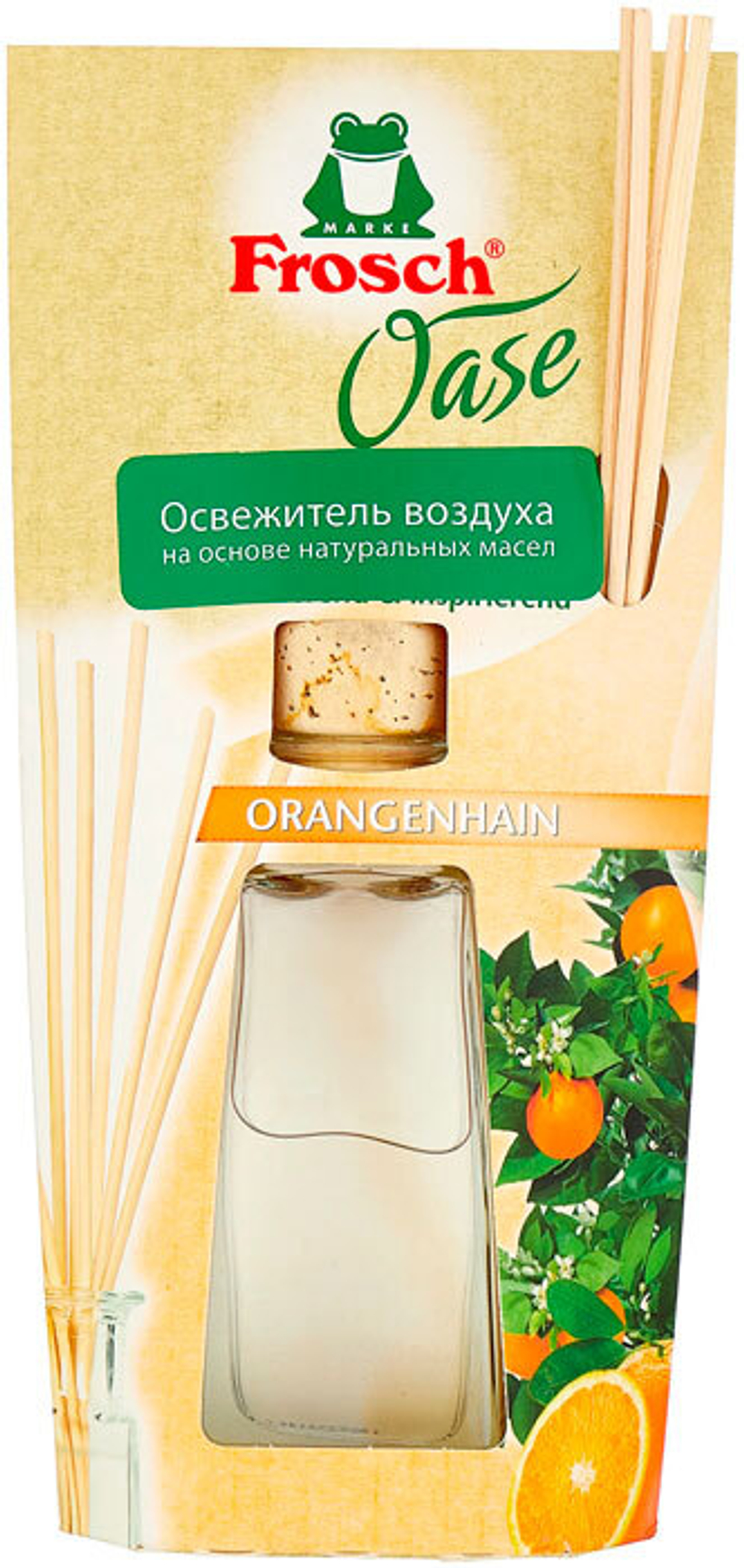 Освежитель воздуха Frosch Апельсин 90 мл