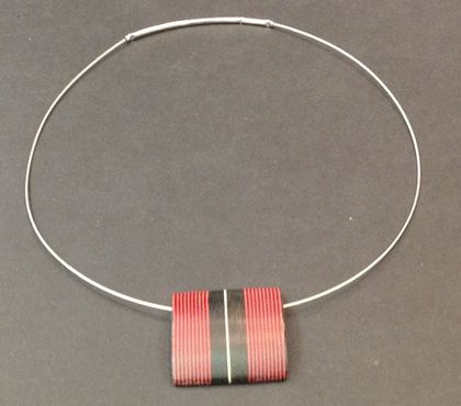 Колье клен Larondelle 3,2x3,2 Коричневый