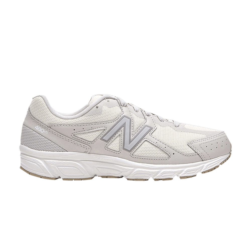 Кроссовки New Balance Nb 480 Beige (Женская размерная сетка)