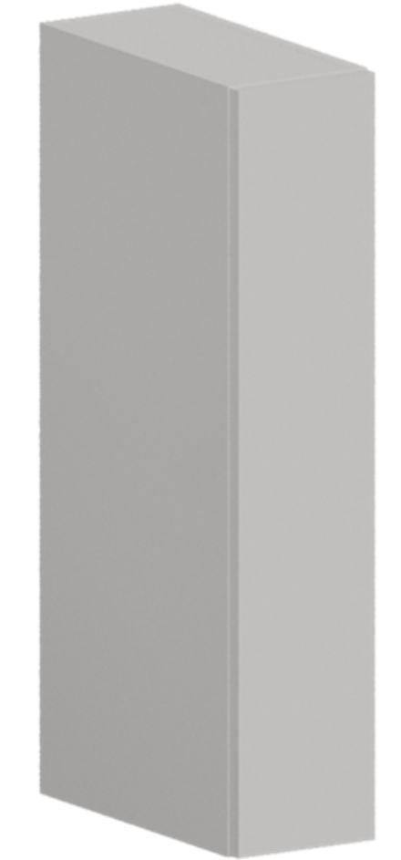 Кухня Модуль ШВБ 150М Белый / Элен глянцевый