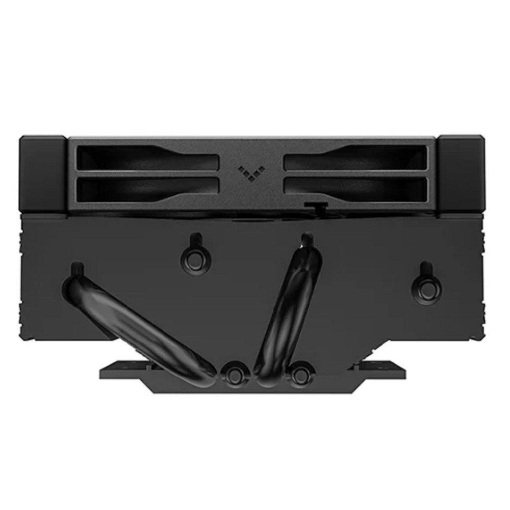 Cooler Deepcool AN400 BLACK  LGA1700/1200/115X/AM5/AM4 низкопрофильный 52,5 mm TDP 150W, PWM,  Fan 120mm