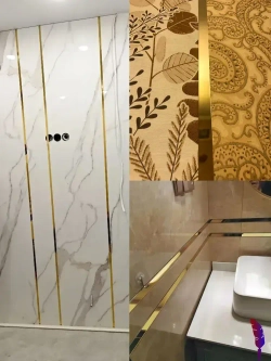 Молдинг самоклеящийся на стену для декора стен серебро