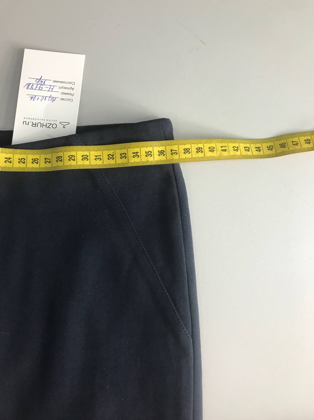 Юбка Zara прямого кроя, маркировка М, визуально на 46 размер