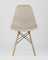 Eames Style DSW бежевый пластик, стальной каркас, натуральный массив бука