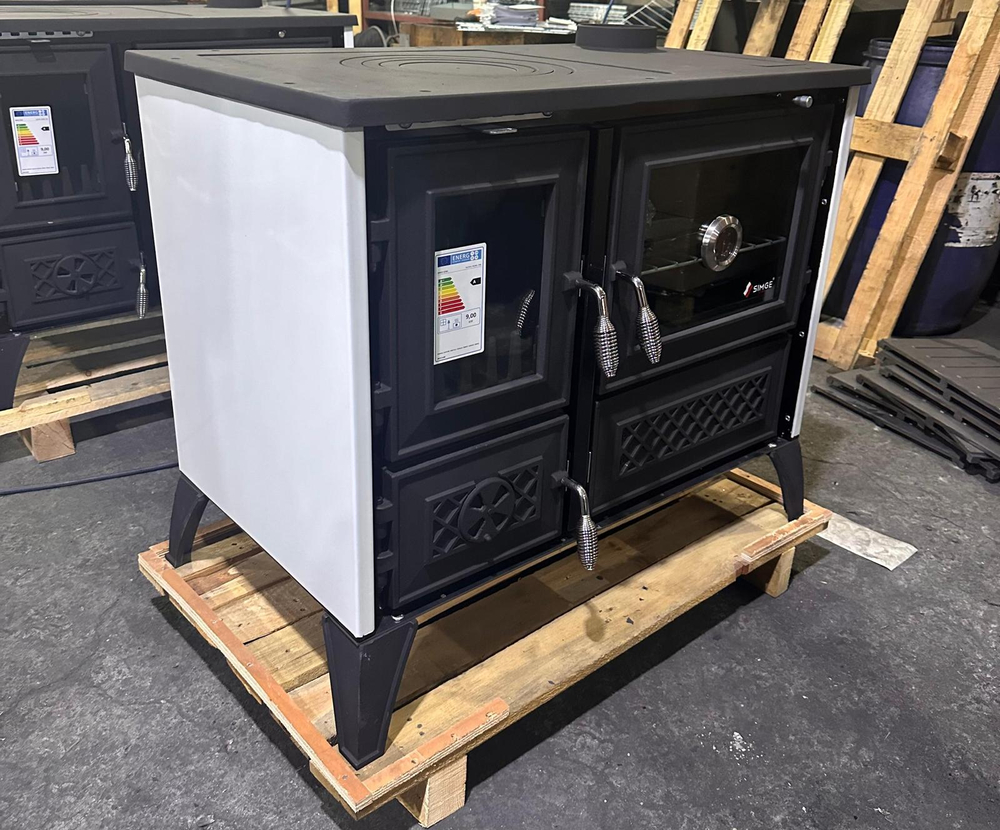 Дровяная кухонная печь Simge Soba 801 STELLA В