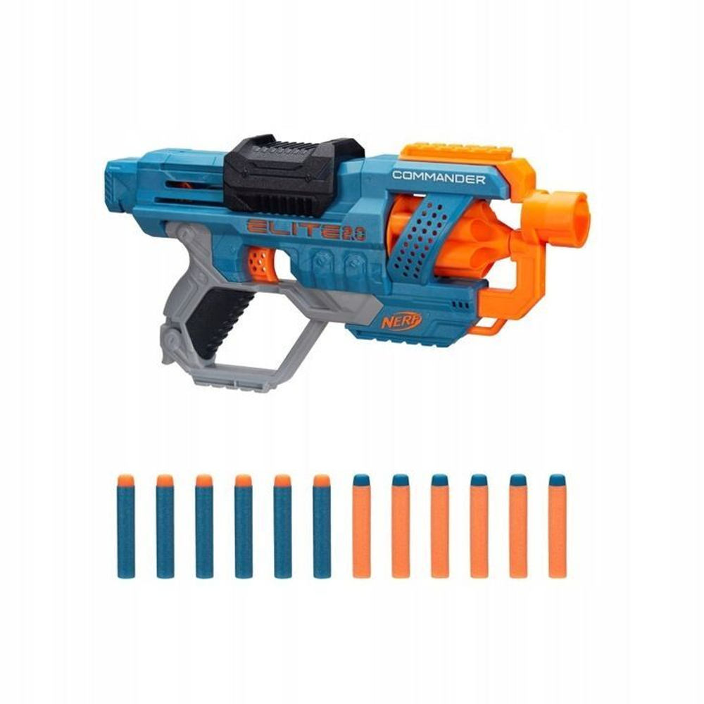 Игрушечное оружие HASBRO Nerf Elite 2.0 Commander RD-6 - Бластер Нерф Элит  2.0 Командер - Нерф E9485 купить в Москве | Доставка по России.