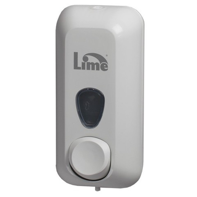 Диспенсер д/жидкого мыла в пакетах LIME 0,6л, белый (971100)