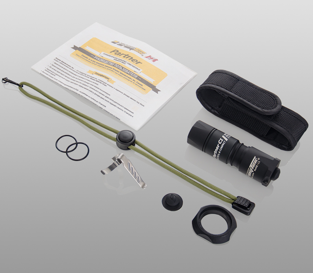 Тактический фонарь Armytek Partner C1 - фото 10