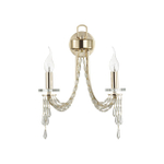 5063/2W CLASSIC ODL24 625 золото/прозрачный/металл/хрусталь Бра E14 2*40W CAPEL
