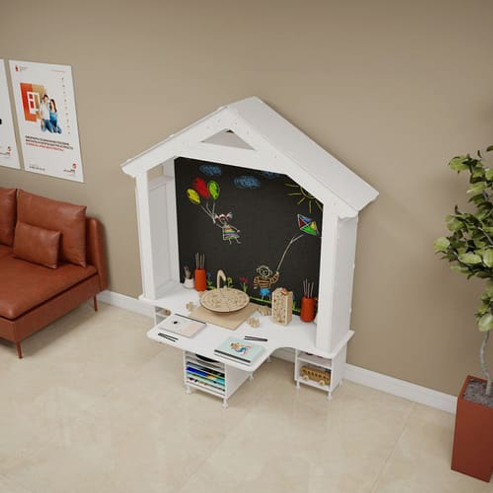 🏡 Развивающий модуль «Домик Молли» — не просто игрушка. Это целый мир для чтения, творчества и живого общения. 🌈✨