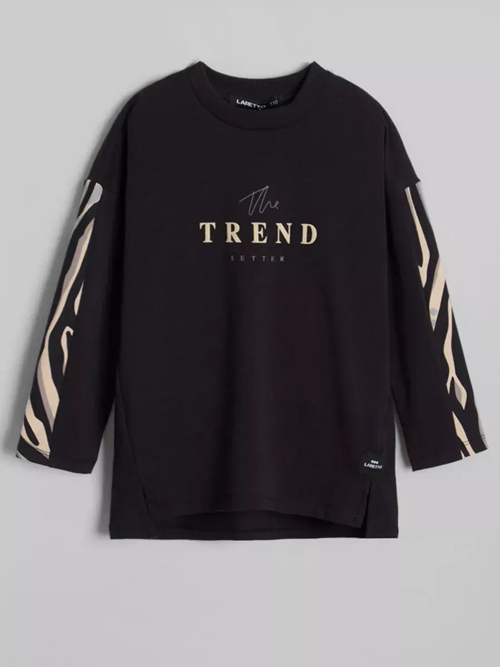 Черный спортивный костюм для девочки