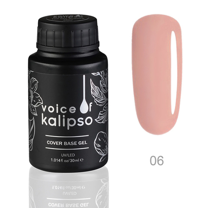 06 Cover Base Gel- Камуф. база 30 мл, Kalipso