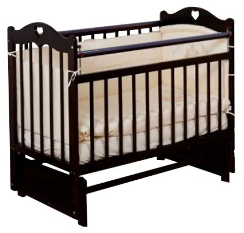 Кроватка Sofi Incanto на универсальном маятнике, цвет венге