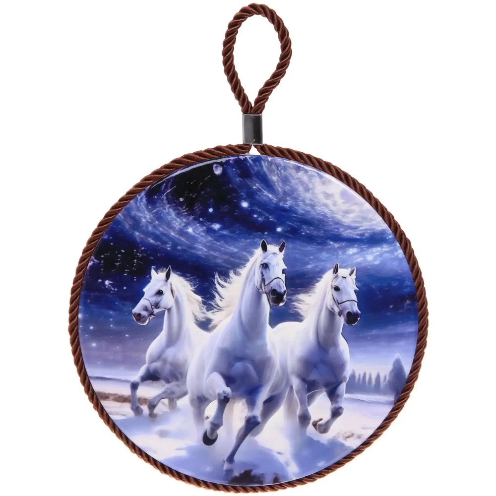 Подставка под горячее керамика 16см «Свободные духом»