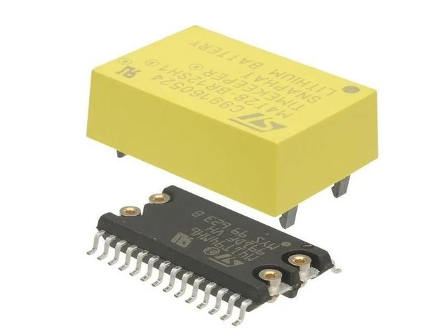 Real-time clock and TIMEKEEPER® SNAPHAT®