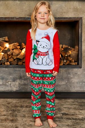 Детская пижама с брюками Juno AW20GJ549 Happy New Year