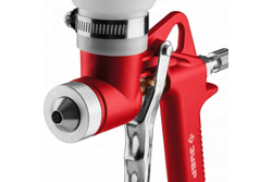 Картушный пистолет для штукатурки Зубр МКР 600 с верх бачк 4,6,8 мм