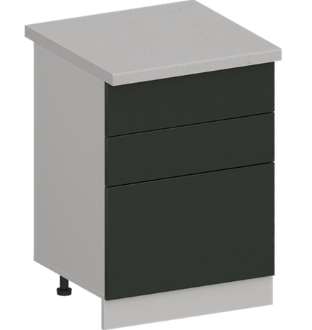 Кухня Модуль ШН3Я 600 Вотан / Насыщенно-зеленый