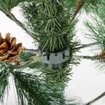 Ель новогодняя искусственная "Velvet Pinewood" 150 см, с инеем и шишками, ПВХ, ЗОЛОТАЯ СКАЗКА, 591703