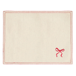 Салфетка под приборы fancy bows бежевого цвета из коллекции essential, 35х45 см