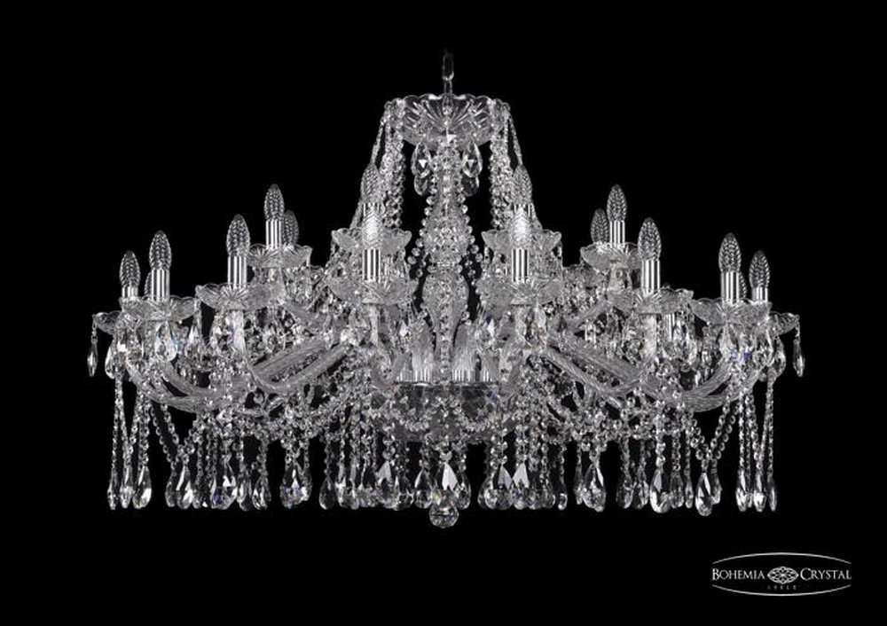 Подвесная люстра Bohemia Ivele 1413/16+8/400/Ni