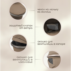 Модульная коляска BubaGO Gaudi 3в1