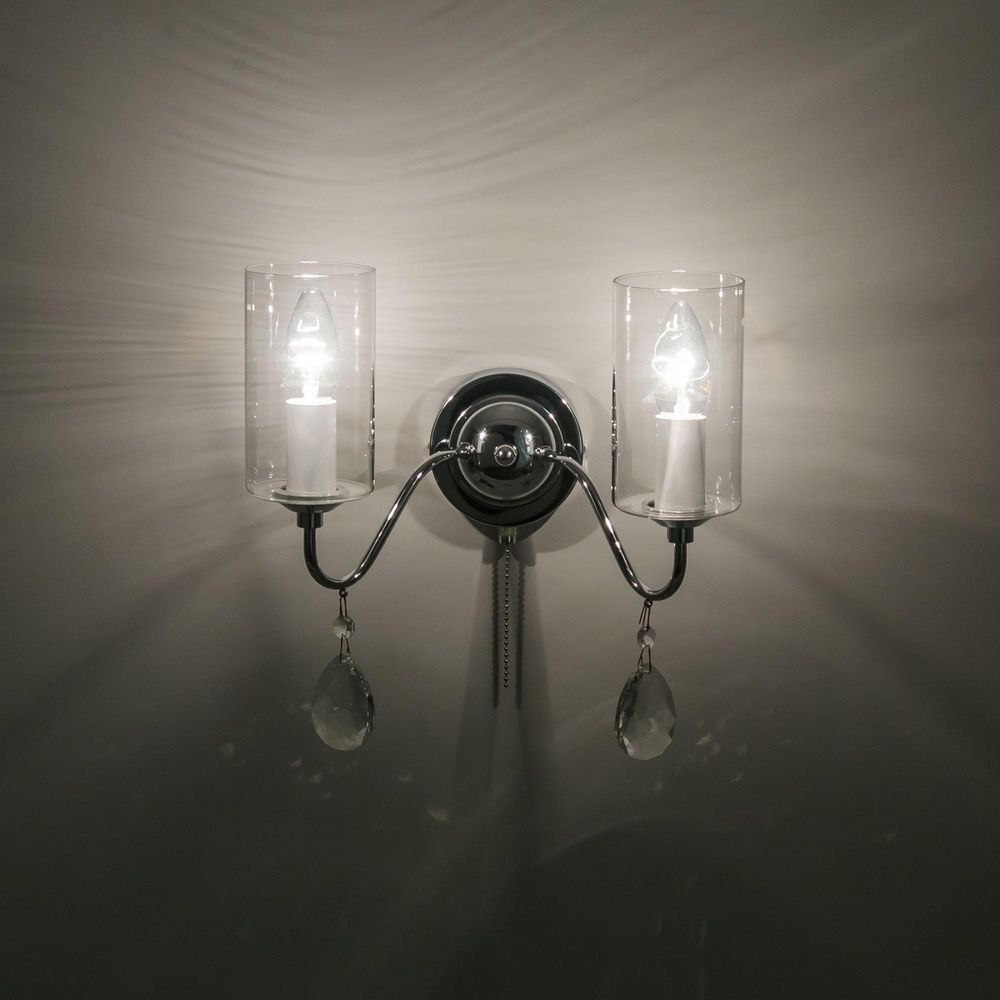 Citilux Клер CL231321 Бра с выключателем Хром