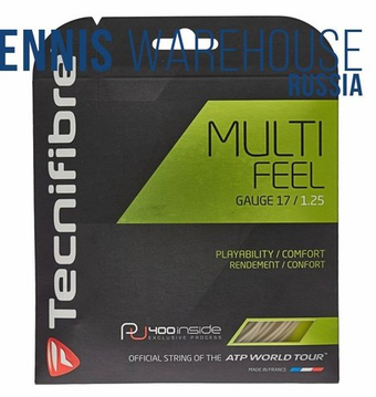 Теннисные струны Tecnifibre Multifeel (12 m) - натуральные