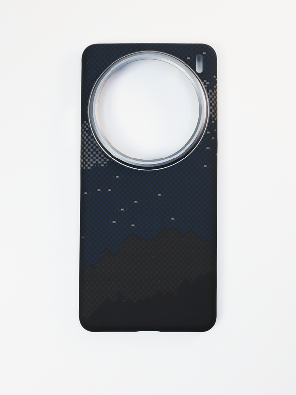 Карбоновый чехол для Vivo X200 Pro с MagSafe Галактика (Galaxy)