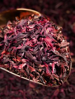 Напиток чайный - Каркаде (Гибискус) цветок 1/4 (резанный) пакет 200 гр