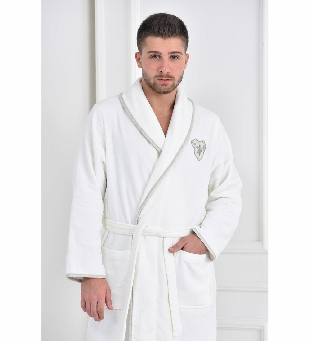 Мужской халат из органического хлопка Eco Cotton Hera