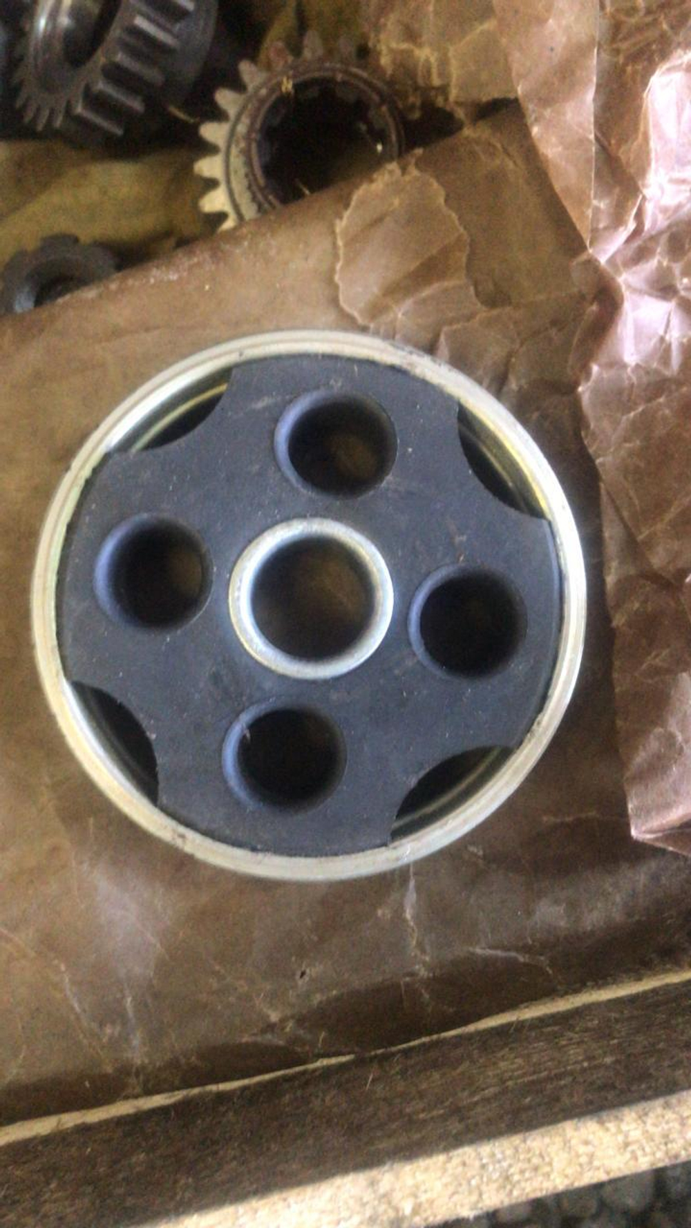 Диск резиновый с обоймой СБ 509-41-3