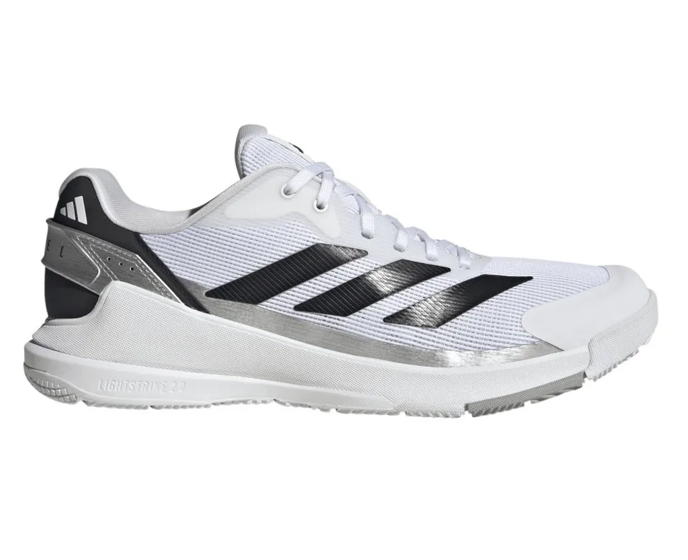 Мужские кросовки для Padel Adidas Crazyquick LS Padel M - cloud white/core black/silver metallic