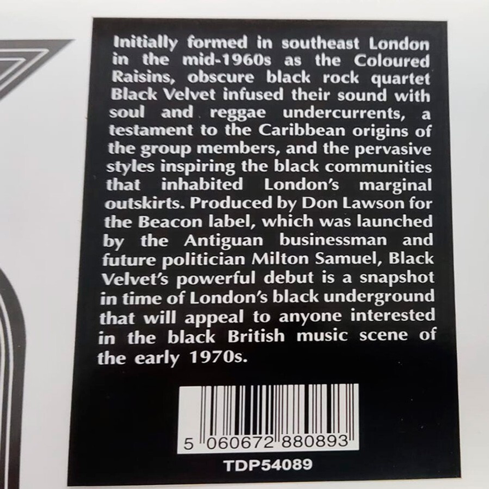 Black Velvet / This is Black Velvet (LP)