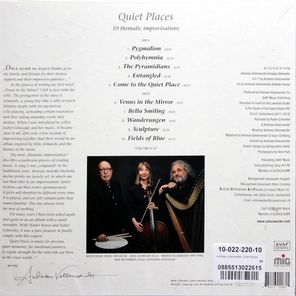 Andreas Vollenweider, Isabel Gehweiler / Quiet Places (LP)