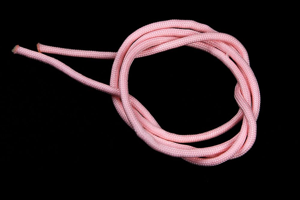 Розовый светящийся паракорд