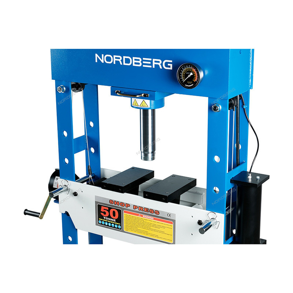 NORDBERG (N3650A) Пресс гидравлический с пневмоприводом 50 т