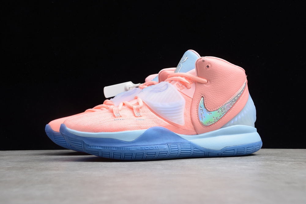 Kyrie 6 shoes pink top